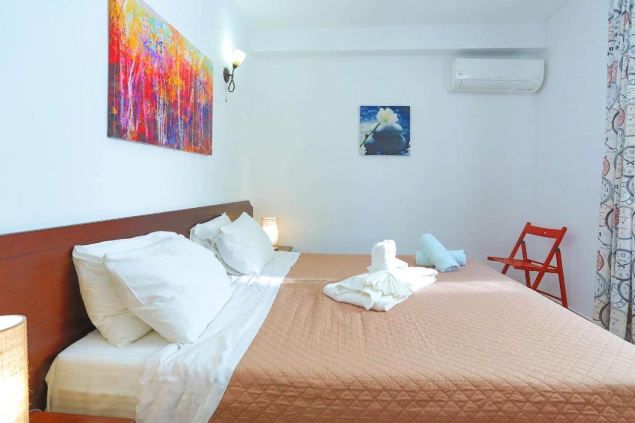 Kaminaki Beachfront Apartments Ниссаки Экстерьер фото