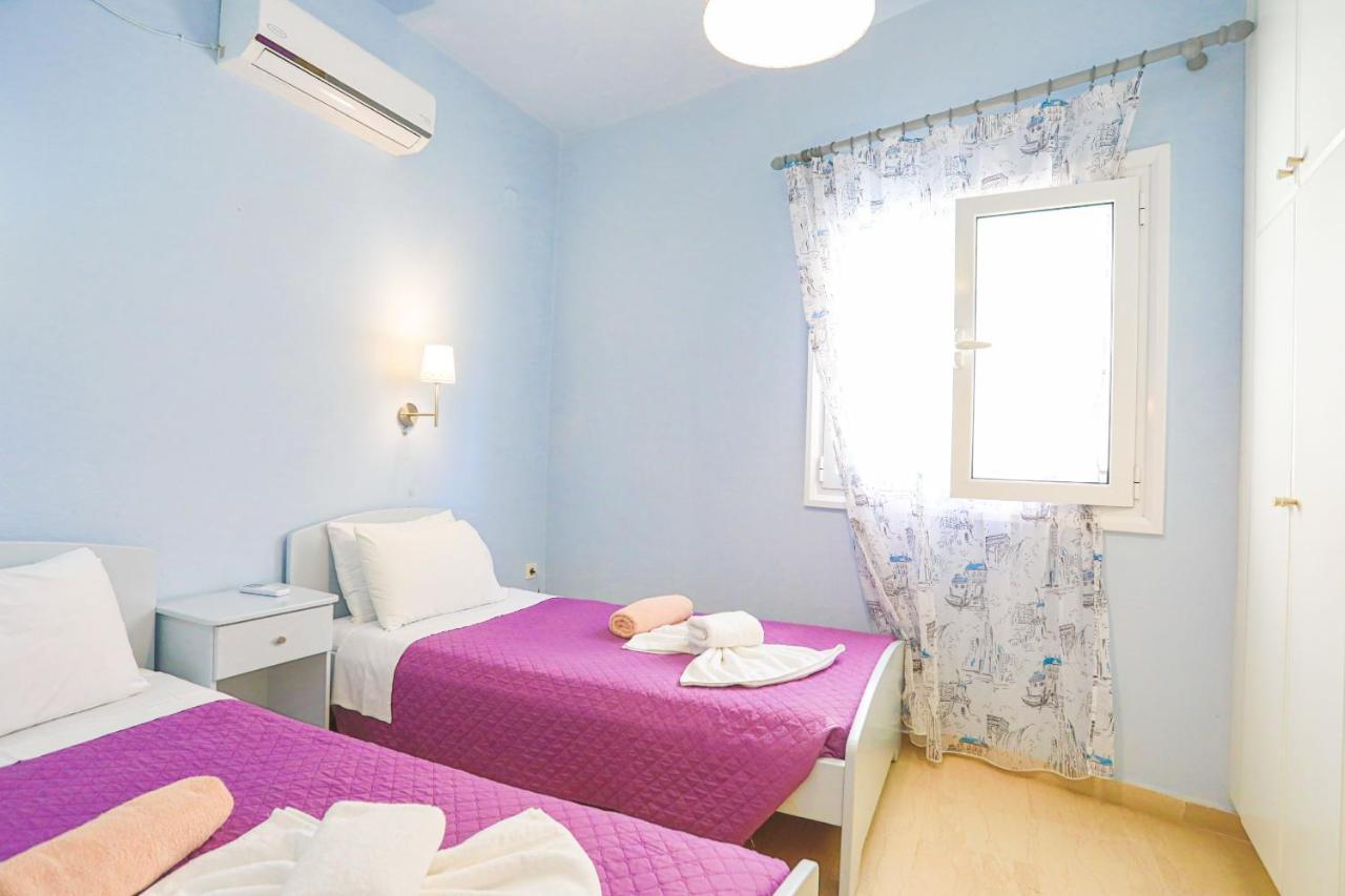 Kaminaki Beachfront Apartments Ниссаки Экстерьер фото
