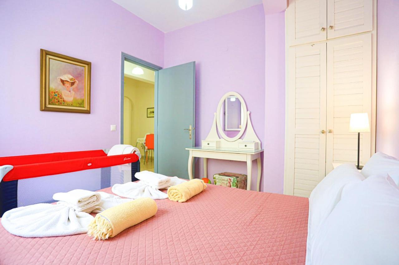 Kaminaki Beachfront Apartments Ниссаки Экстерьер фото